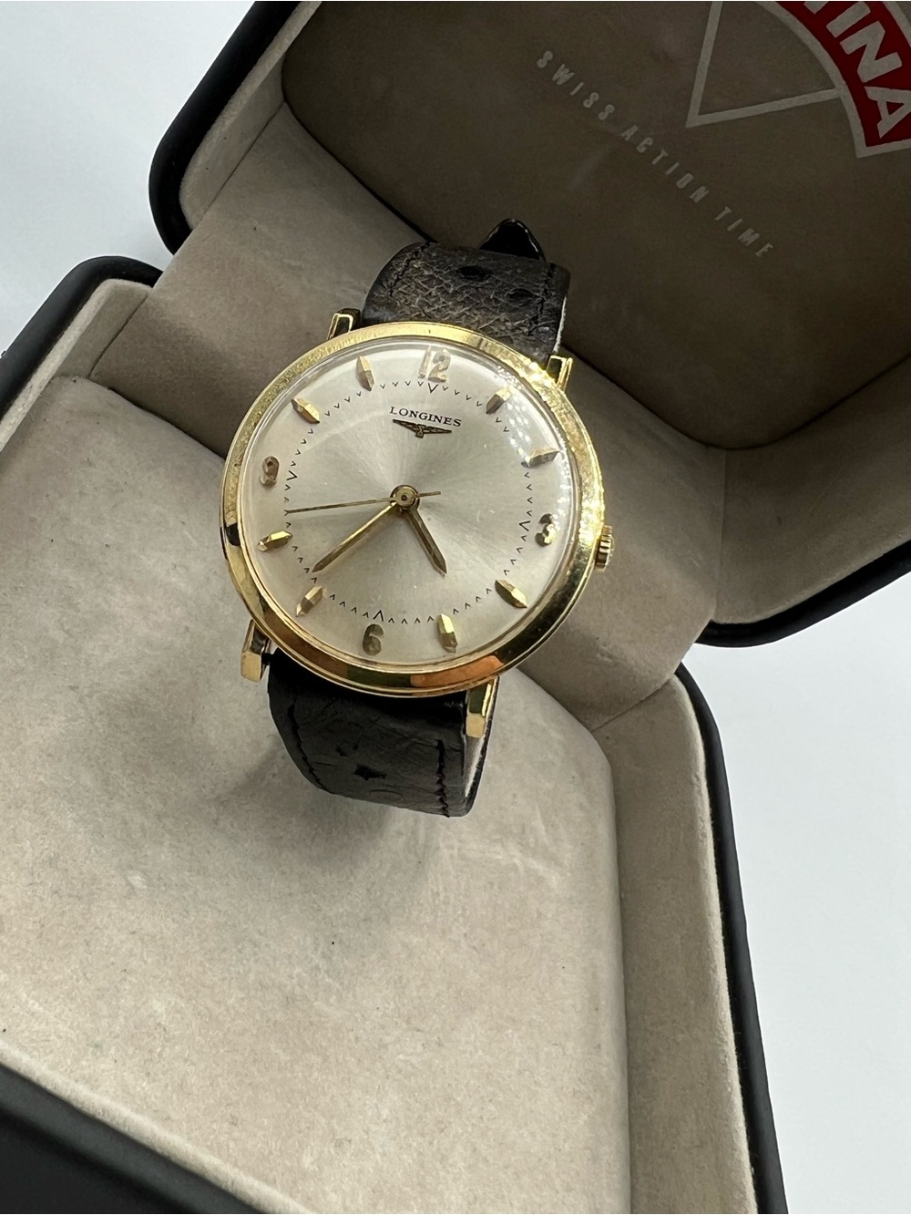 Rare Vintage Longines-Wittnauer 14K Gold Cal. 280 Manual Wind 1962